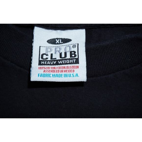 Vintage Tupac Pro Club Rap Tee – XL – 90s Hip-Hop Graphic Shirt – Front & Back - Picture 3 of 4